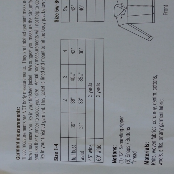 Silhouette Patterns Jacket - Picture 8 of 14